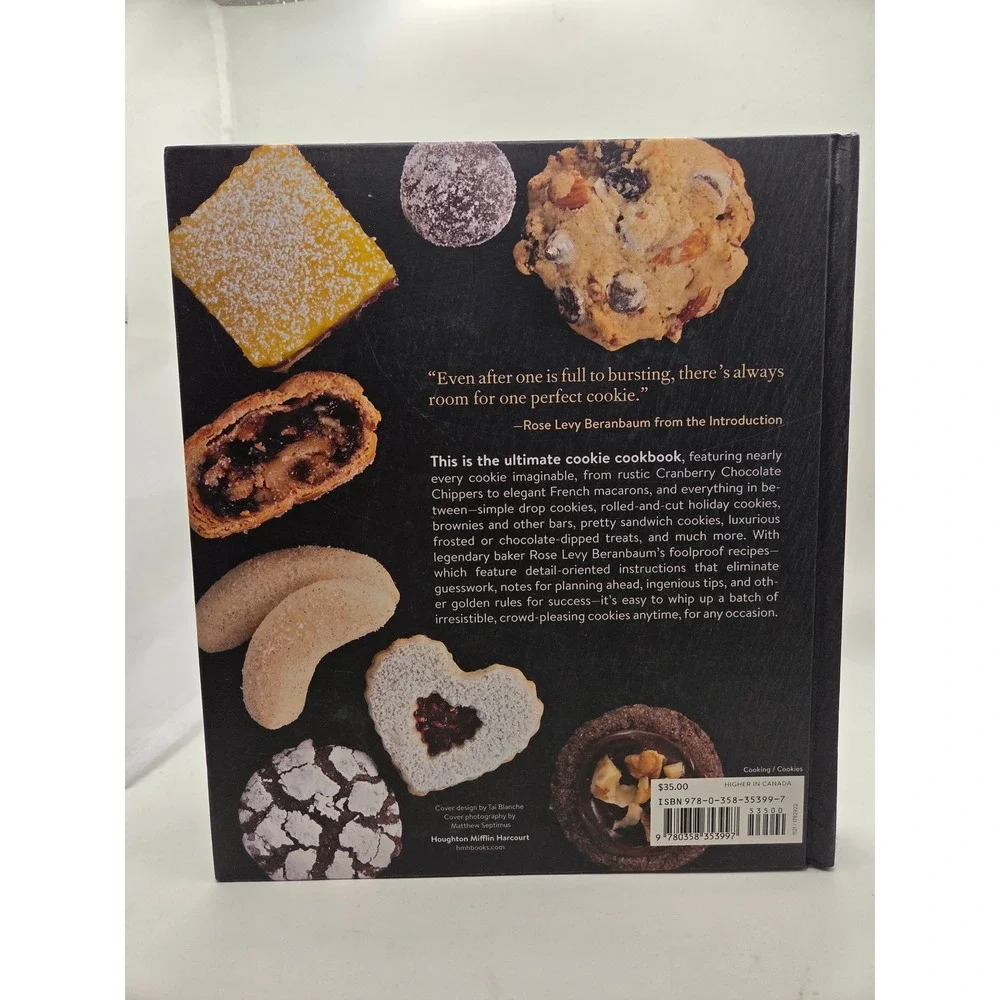 The Cookie Bible Rose Levy Beranbaum Hardcover Cookbook 2021 First Edition 1st